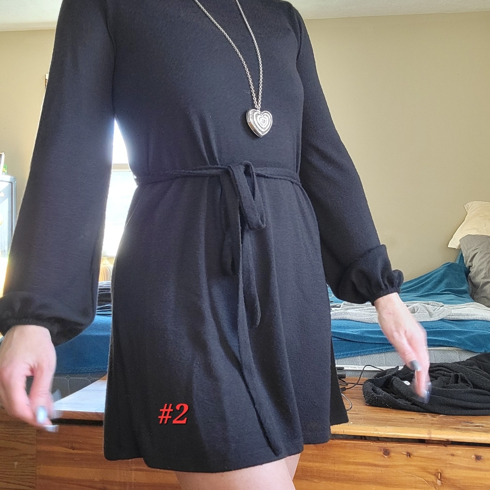 Black Jersey Dress